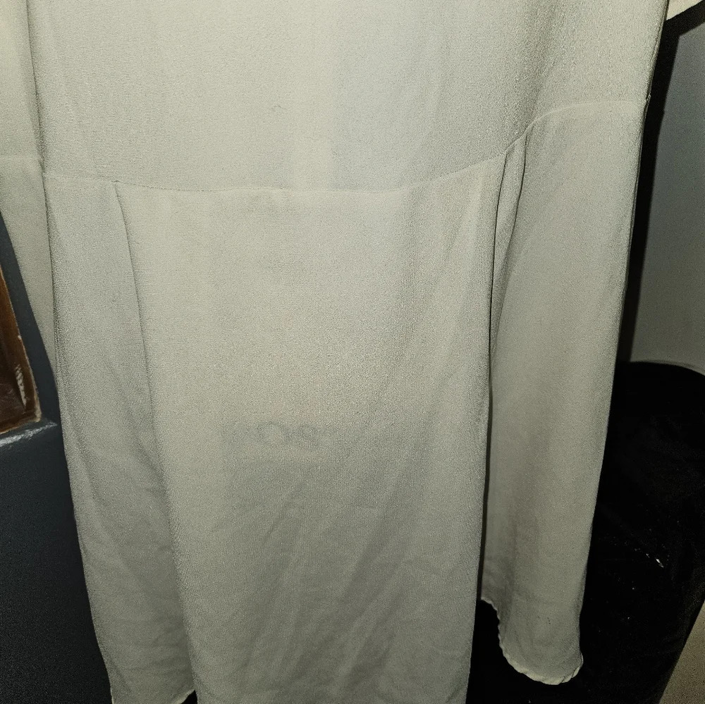 Lane Bryant Womans Short Sleeve White Blouse Size 22/24 - Picture 5 of 12